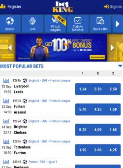 How to open mobile version